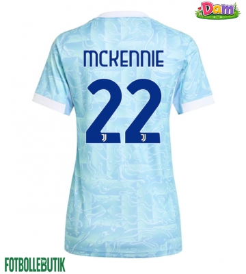 Juventus Weston McKennie #22 Bortatröja Kvinnor 2025-26 Kortärmad